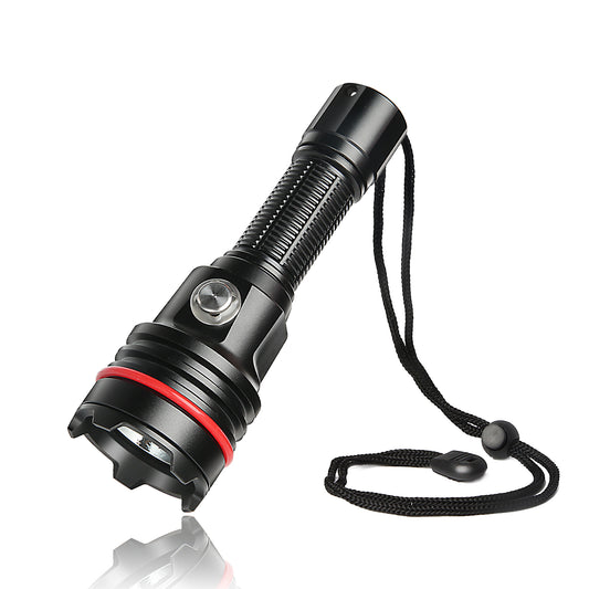 Diving Flashlight,LetonPower 2000Lumens Dive Light,100m Underwater Flashlight,Dive Lights Scuba Diving,with Type-C Charging Dive Torch for Professional Outdoor Underwater Sports